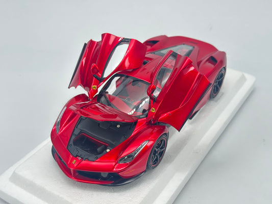 BBR 1/18 Ferrari LaFerrari Hamilton Metallic Red Alloy Car Model BB81822H8