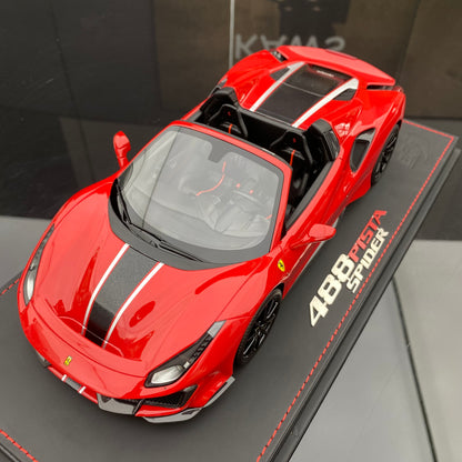 BBR 1/18 Ferrari 488 Pista Spider series! 6 styles in total
