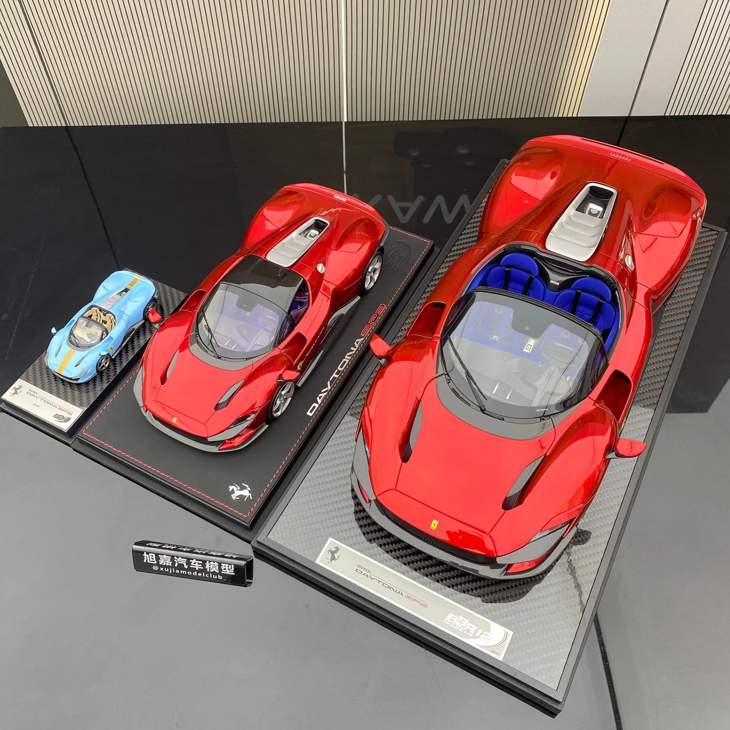 BBR 1/12 Ferrari SP3 Ferrari Daytona SP3 supercar simulation car model ornaments