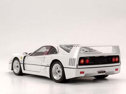 kyosho 1/18 Ferrari F40 Pearl White Alloy Full Open Car Model