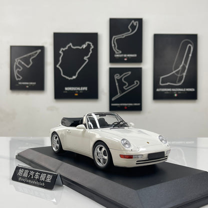 MINICHAMPS 1/18 Porsche 911 (993) Cabriolet White 155061131