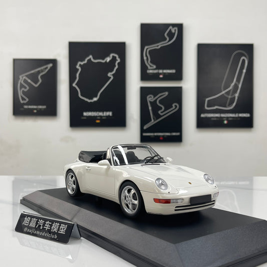 MINICHAMPS 1/18 Porsche 911 (993) Cabriolet White 155061131