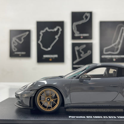 GT Spirit 1/18 Porsche 911 [992.2] GT3 Touring Grey GT577