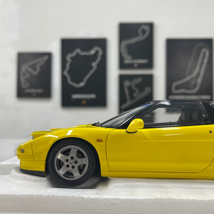 LCD 1/18 Honda NSX First Generation (MK1/NA1) - Yellow (LCD18022-YE)