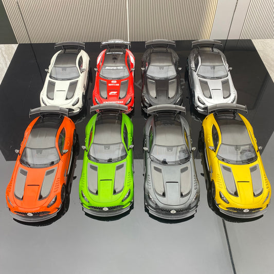 MINICHAMPS 1/18 Mercedes-Benz AMG GT Black SERIES aleación totalmente abierta precio 1380-1428yuanes