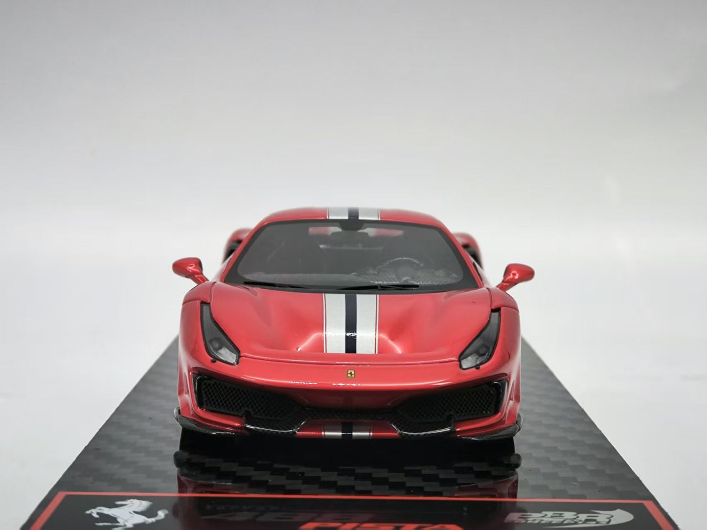 BBR 1/43 Ferrari 488 Pista Metallic Red Resin Model SUMS001A