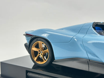 Amalgam 1/18 Ferrari Daytona SP3 Light Blue Limited Edition Car Model