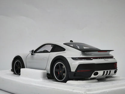 MINICHAMPS 1/18 Porsche 911 DAKAR Gray Alloy Car Model