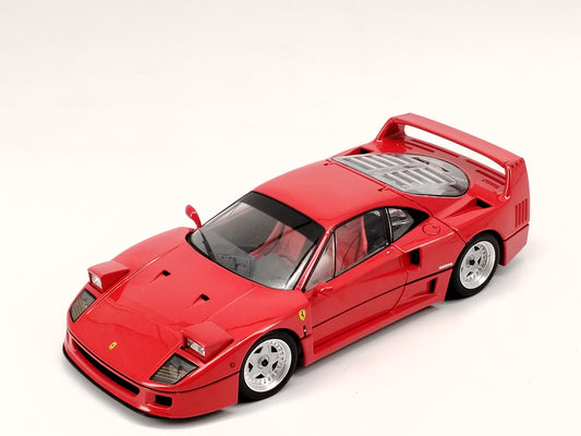Kyosho 1/18 Ferrari F40 Alloy Full Open Red Alloy Full Open Car Model