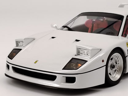 kyosho 1/18 Ferrari F40 Pearl White Alloy Full Open Car Model