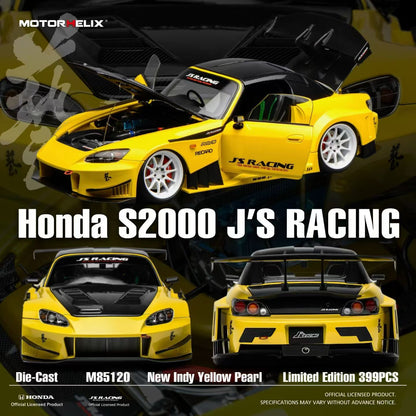 MOTORHELIX 1/18 scale die-cast model Honda S2000 J's Racing