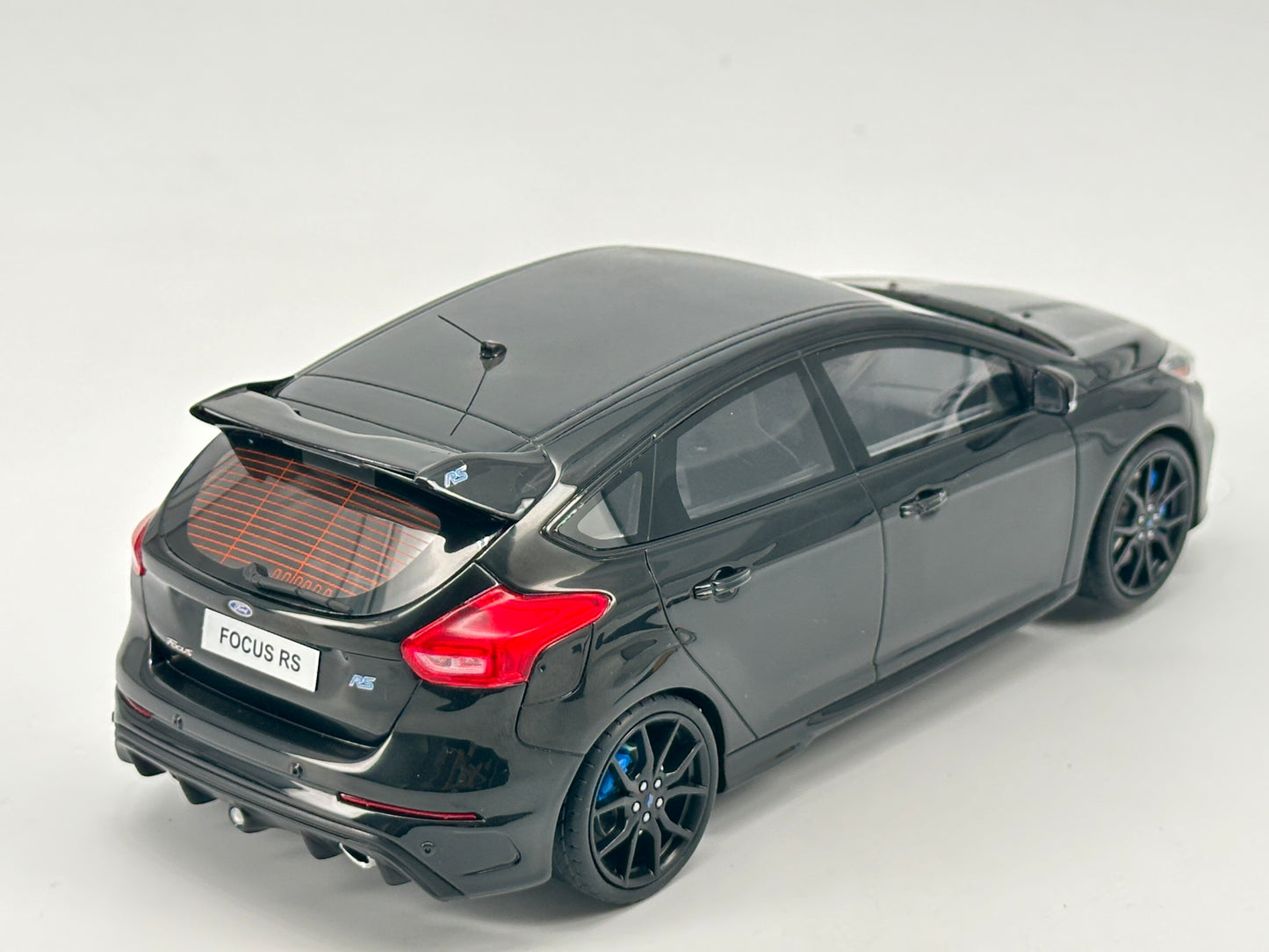 OTTO 1/18 Ford FOCUS RS SHADOW black simulation car model OT950