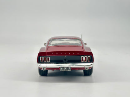 ACME 1/18 Ford Mustang BOSS 429 Red Paint Die Cast Car Model