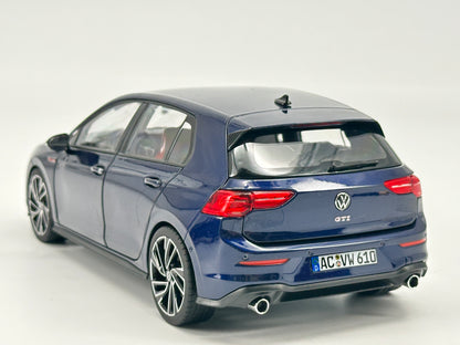 Norev 1/18 Volkswagen Golf GTI 2020 Blue Alloy Full Open Simulation Car Model NOR156