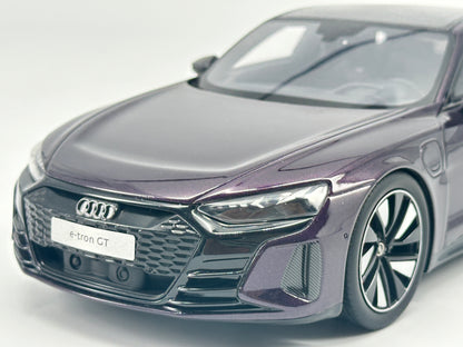 GT Spirit 1/18 Audi RS E-TRON Purple New Energy Vehicle Model Ornaments
