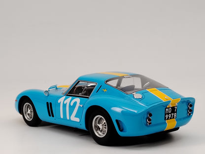 GT Spirit 1/18 Ferrari 250GTO 112 Blue Simulation Car Model Ornaments