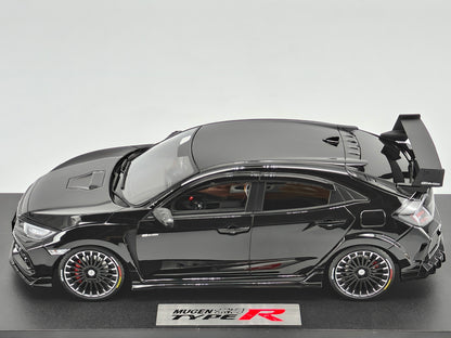 POPRACE 1/18 Honda FK8 Mugen Civic Type R Blue Birthday Gift Car Model