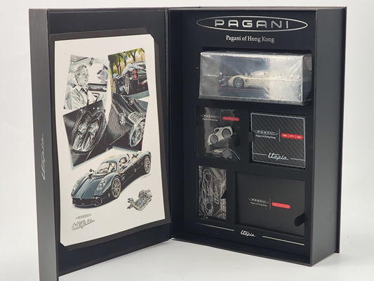 ZP 1/43 Pagani Utopia Hong Kong Launch Owner's Set Limited Model Car