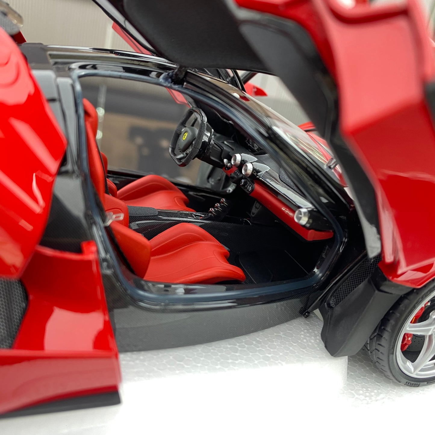 BBR 1/18 Ferrari LaFerrari alloy full-open simulation car model LaFerrari hard-top supercar ornaments