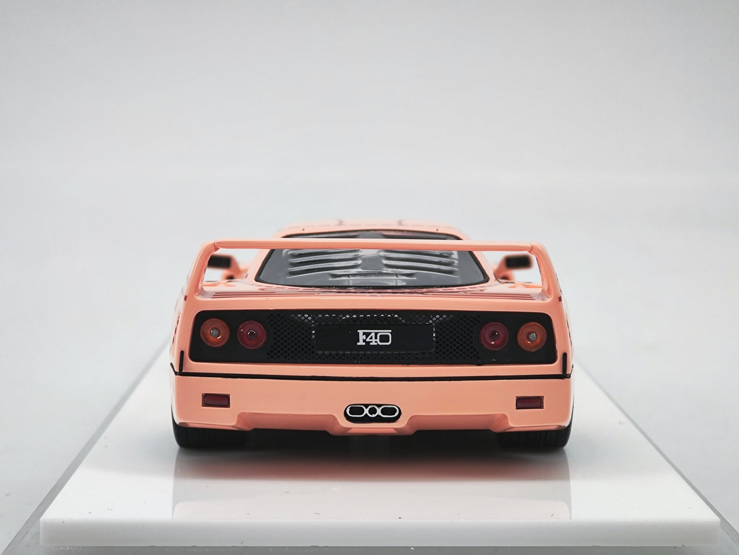 SCM 1/43 Ferrari F40 JPS Black Gold Paint Resin Model Car