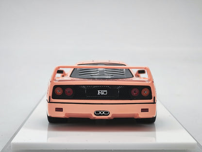 SCM 1/43 Ferrari F40 JPS Black Gold Paint Resin Model Car