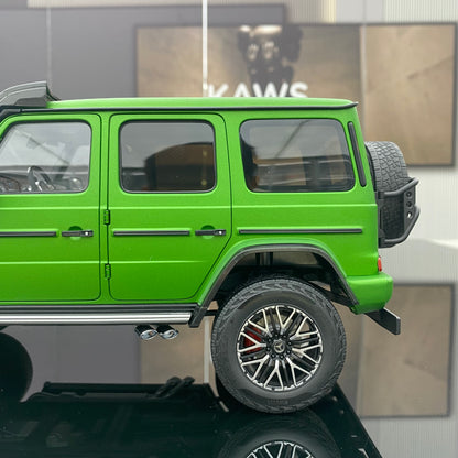 Almost Real 1/18 Mercedes-Benz AMG G63 4X4² Matt Green Big G Car Model Ornament