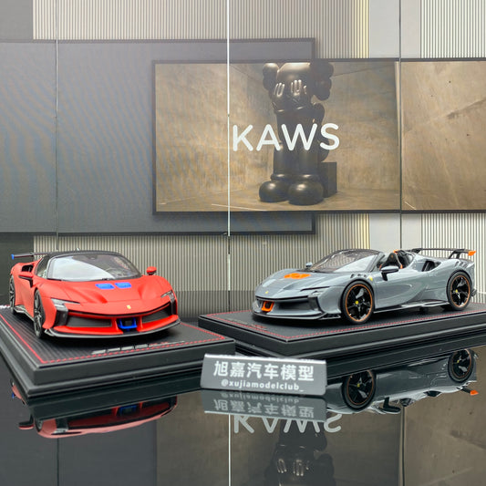 Ferrari SF90 XX Stradale, edición limitada, modelo coleccionable, escala 1/18