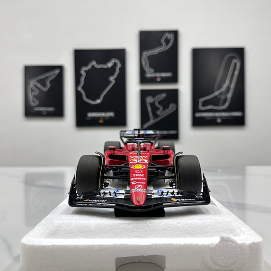 BBR 1/18 Ferrari SF-23 #38 Zhou Guanyu Red BBR2318T38