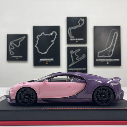 BBA MODEL 1/18 Bugatti Chiron Profilée – Pink
