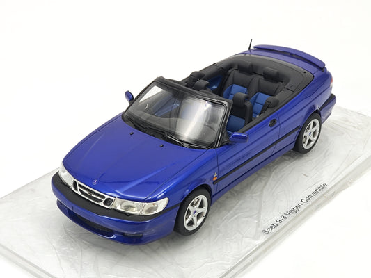DNA 1/18 Saab 93 Convertible Blue Simulation Car Model