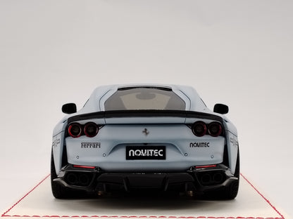 DG 1/18 Ferrari 812 Novitec Battle Grey Limited Edition Simulation Model Car