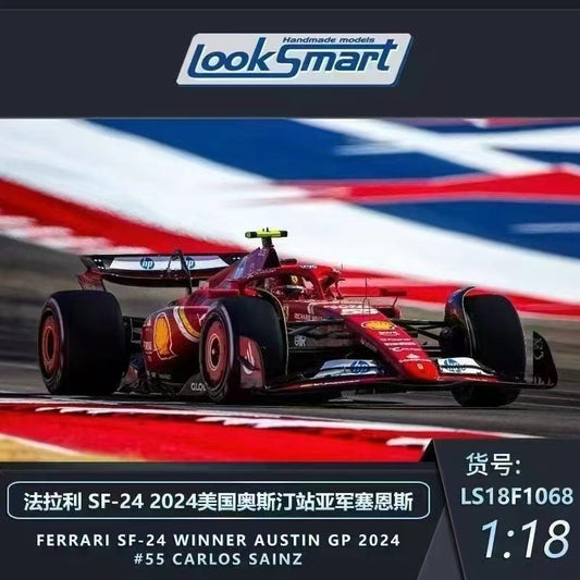 pre-sell Looksmart 1/18  1/43 Ferrari SF-24 Austin Racing Model