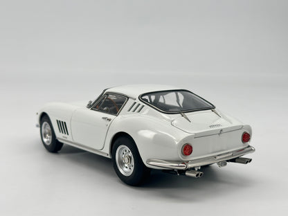 CMC 1/18 Ferrari 275 GTB White Alloy Full Open Car Model Ornaments