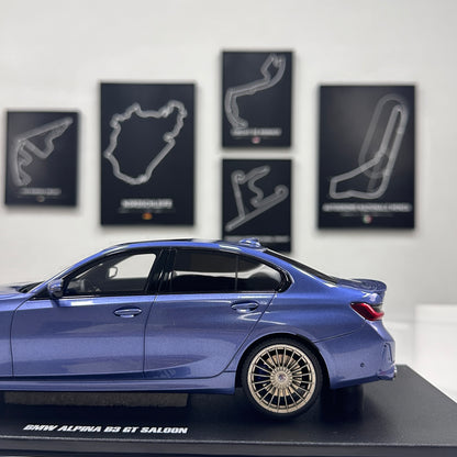 GT Spirit 1/18 Alpina B3 GT SALOON Blue GT543