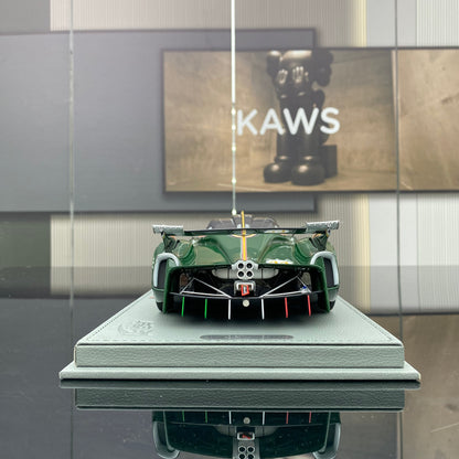 BBR 1/18 Pagani HUAYRA R metallic green limited edition car model collection gift