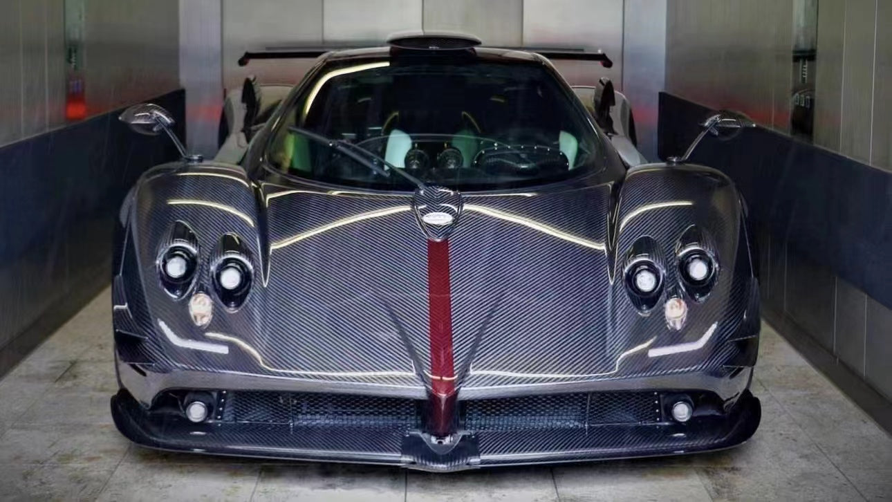 pre-sell HH Model 1/18 Pagani Zonda hardtop supercar limited edition simulation car model ornament gift