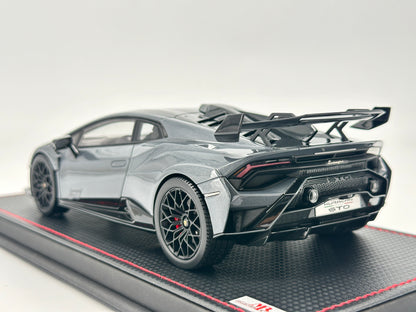 MR 1/18 Lamborghini Huracan STO 60th Anniversary Edition Simulation Car Model Lambo044SA