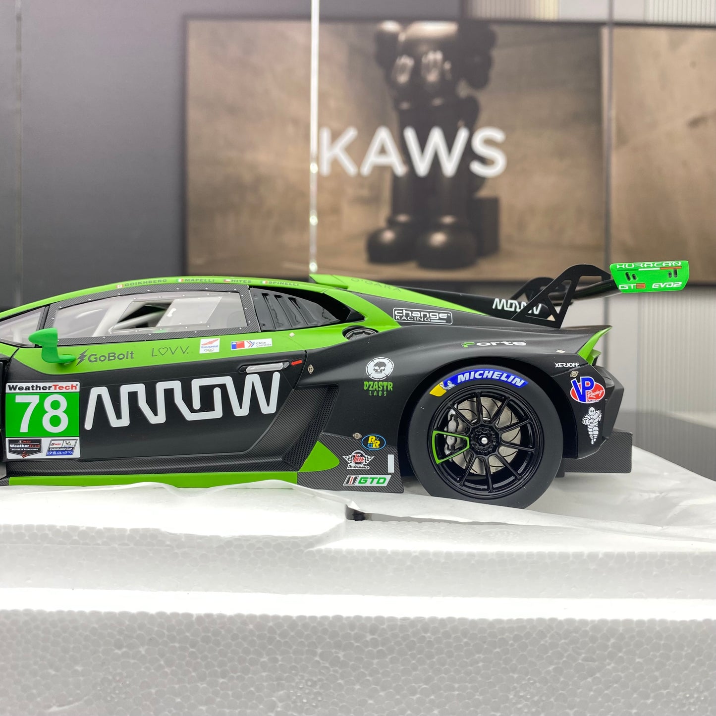 Topspeed 1/18 Lamborghini Huracán GT3 EVO2#78 Forte Racing IMSA