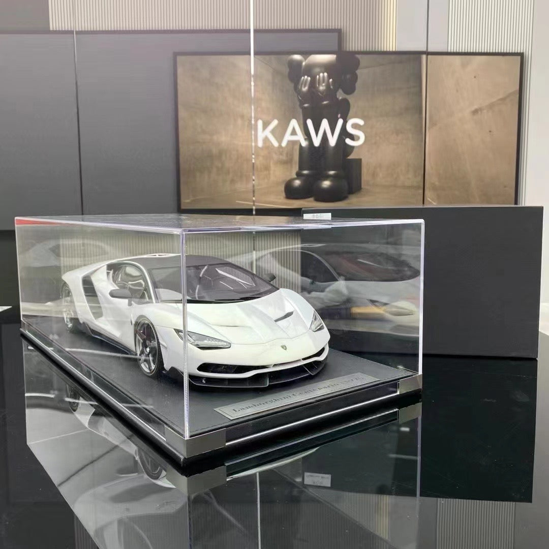 GL MODEL 1/12 Lamborghini Centenario blanco que cambia de color