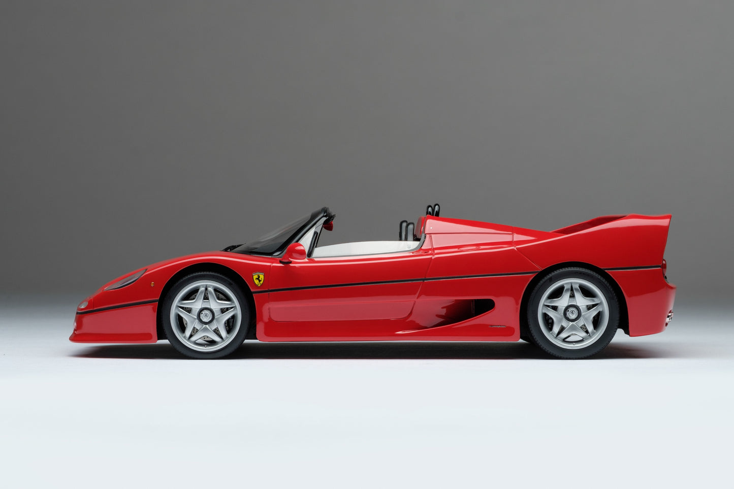 Amalgam 1/18 Ferrari F50 convertible high-end simulation car model ornaments