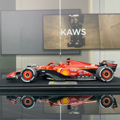 looksmart 1/18 Ferrari SF-24 2024 Saudi Grand Prix F1 third place No. 16 Leclerc