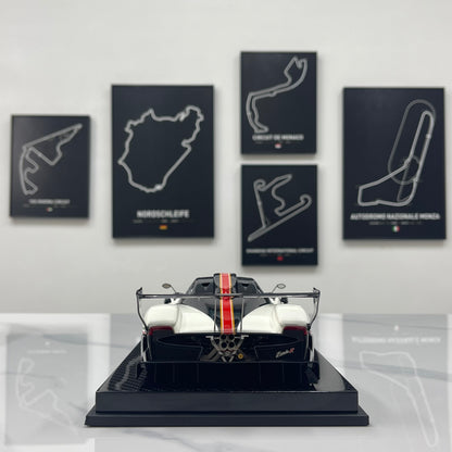 KASH MODEL 1/18 Pagani Zonda R Warm Pearl White KPZR003