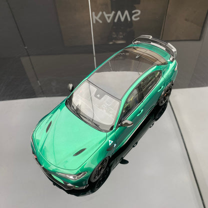MOTORHELIX 1/18 MH Alfa Romeo Giulia GTAm alloy full car model ornaments