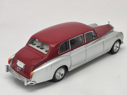 Kyosho 1/18 Rolls-Royce Phantom IV Silver Red Cover Alloy Simulation Model Car