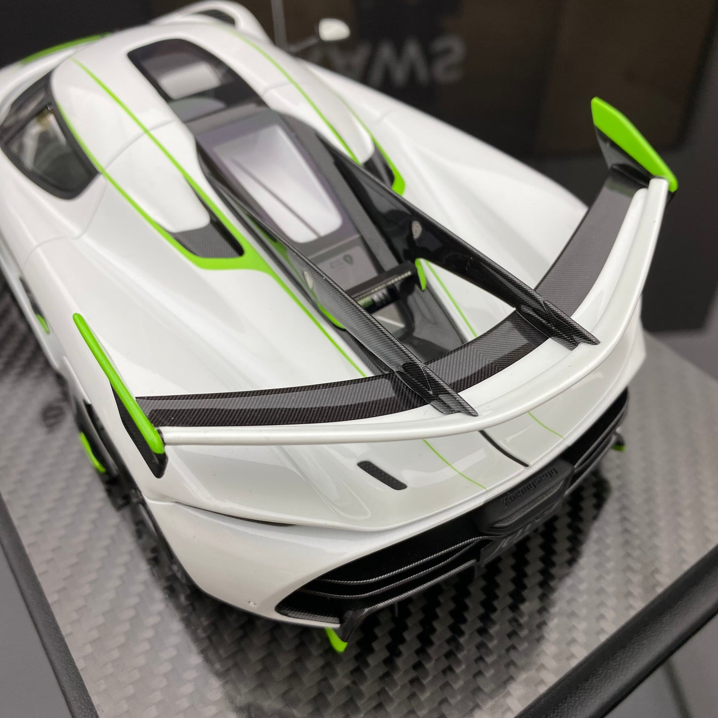 FRONTIART FA 1/18 Koenigsegg Jesko white limited edition car model ornament
