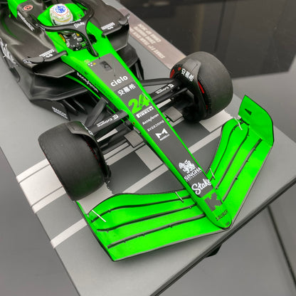 minichamps 1/18 STAKE F1 TEAM KICKSAUBER C44 Zhou Guanyu CHINAGP2024 Price 1368 147240524