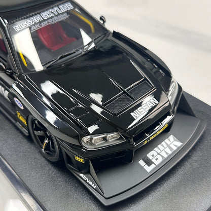 GT Spirit 1/18 Nissan Skyline GTR R34 LB - Super Silhouette Black Livery CLDC049