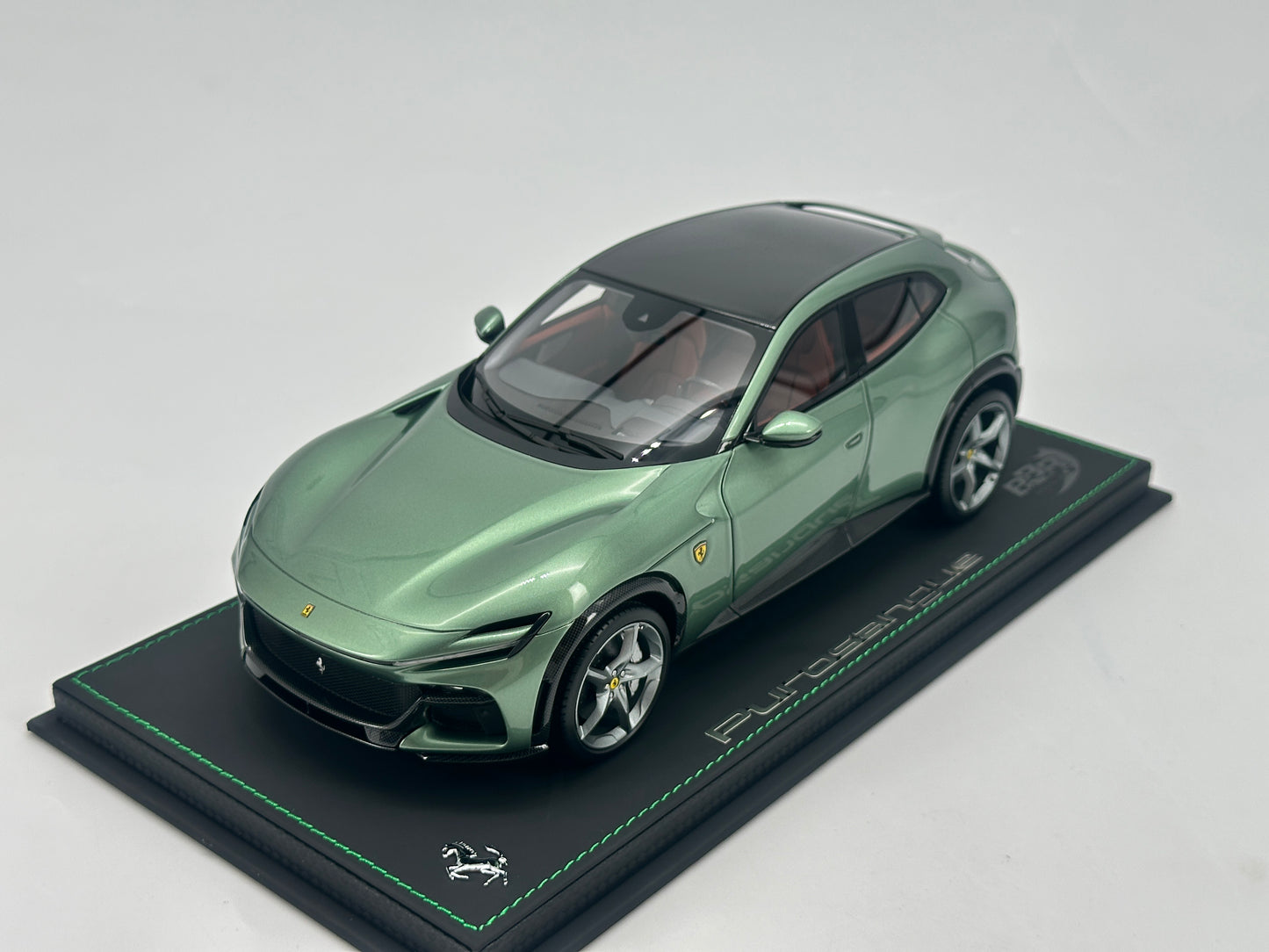 BBR 1/18 Ferrari PUROSANGUE Dora Green Simulation Model Car P18219PLF