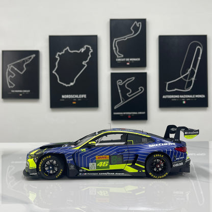 MINICHAMPS 1/18 BMW M4 GT3 EVO – TEAM WRT - 1812KM QATAR 2025 Blue Livery 110252146