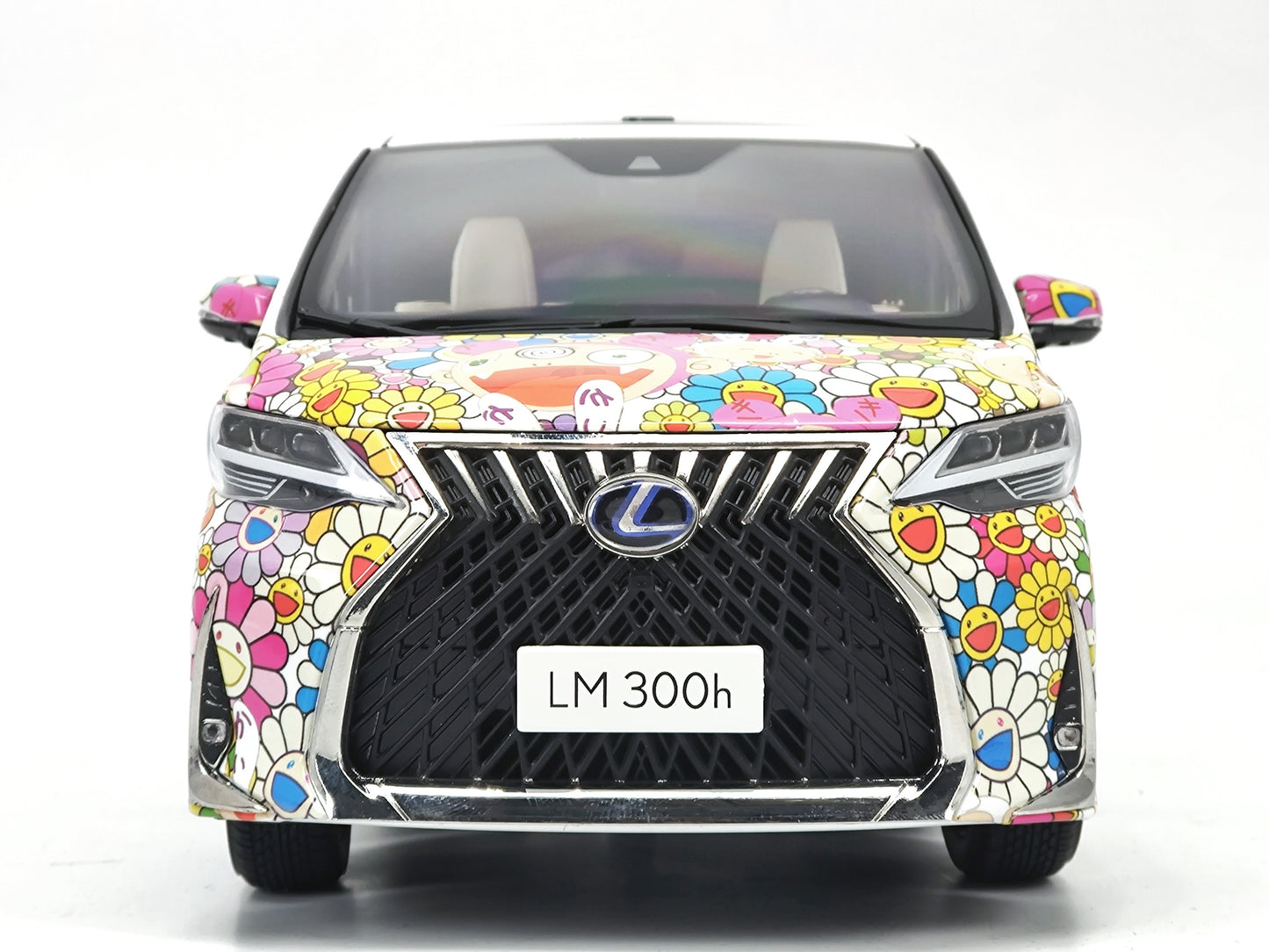 KF 1/18 Lexus lm300h commercial vehicle model sunflower car model ornaments